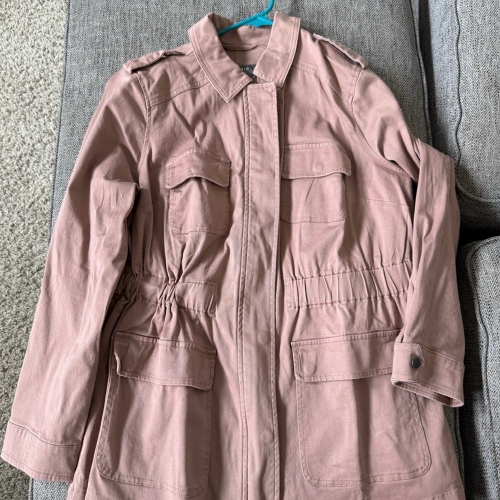 Torrid Pink Utility Jacket Lightweight Casual